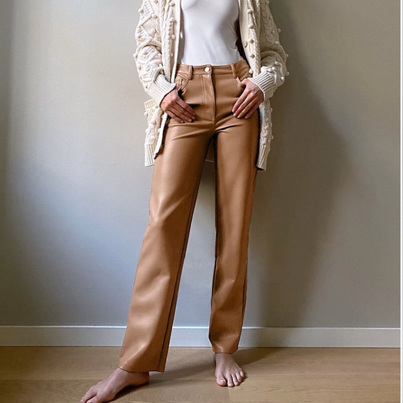 Aritzia Pants - ARITZIA MELINA PANT IN CAMEL